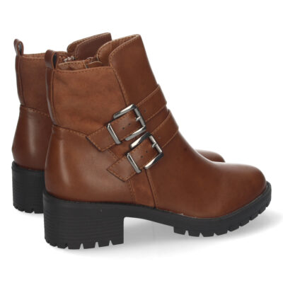 Botin de Tacon con Hebillas y Cremallera - Imagen 4