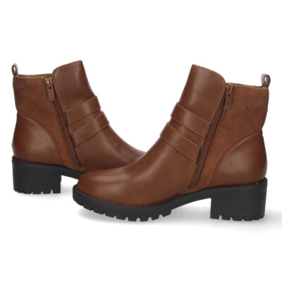 Botin de Tacon con Hebillas y Cremallera - Imagen 5