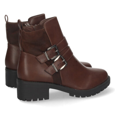 Botin de Tacon con Hebillas y Cremallera - Imagen 4