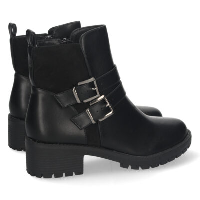 Botin de Tacon con Hebillas y Cremallera - Imagen 4