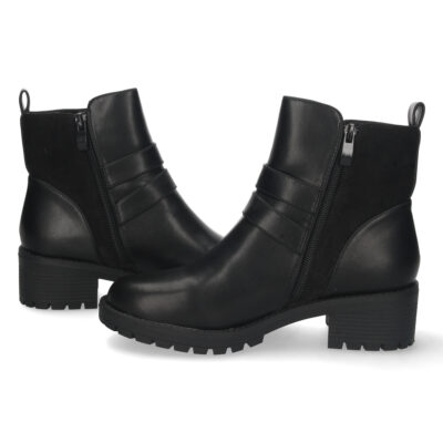 Botin de Tacon con Hebillas y Cremallera - Imagen 5