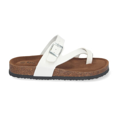 Sandalia Plana para Mujer, con Planta Bio, Cómoda, Estilo Esclava - Imagen 2