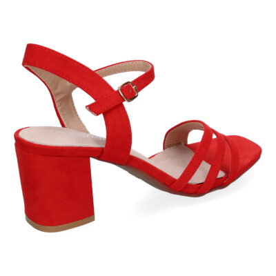 Sandalia de Tacon para Mujer, Comoda, con Palas Finas, Talon Abierto - Imagen 4
