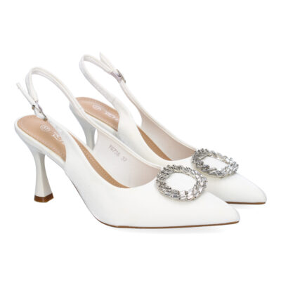 Zapatos de Salón para Mujer, Elegante y Comodo, Diseño Moderno, Adorno Brillante