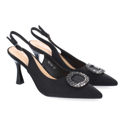 Zapatos de Salón para Mujer, Elegante y Comodo, Diseño Moderno, Adorno Brillante