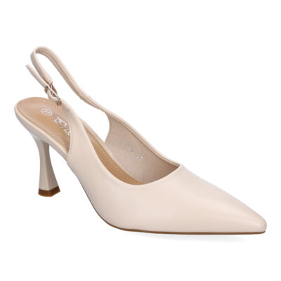 Zapato para Mujer, Estilo Salón, con Tacón, Puntera Fina, talon abierto - Imagen 3