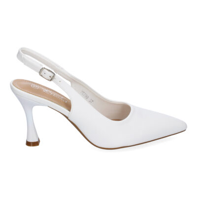 Zapato para Mujer, Estilo Salón, con Tacón, Puntera Fina, talon abierto - Imagen 2