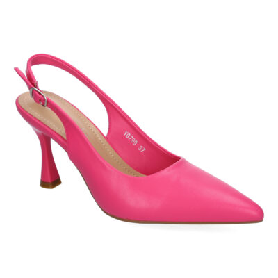 Zapato para Mujer, Estilo Salón, con Tacón, Puntera Fina, talon abierto - Imagen 3