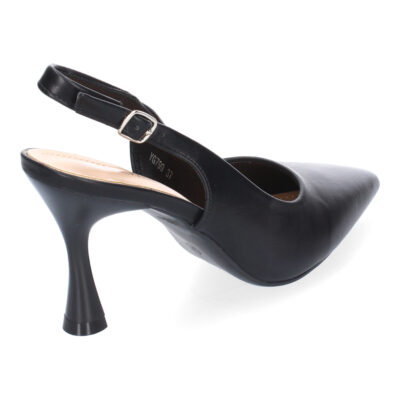 Zapato para Mujer, Estilo Salón, con Tacón, Puntera Fina, talon abierto - Imagen 4