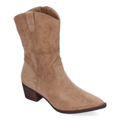 Botas Estilo Cowboy para Mujer, Comodas con Adornos Bordado - Imagen 3
