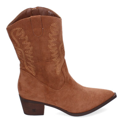 Botas Estilo Cowboy para Mujer, Comodas con Adornos Bordado - Imagen 2