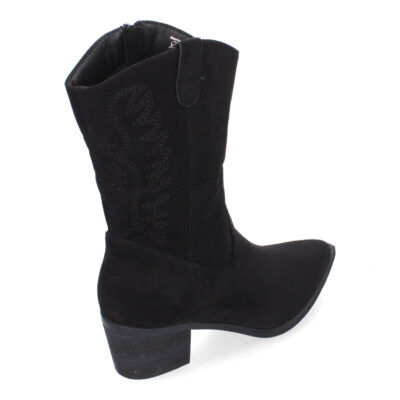Botas Estilo Cowboy para Mujer, Comodas con Adornos Bordado - Imagen 4