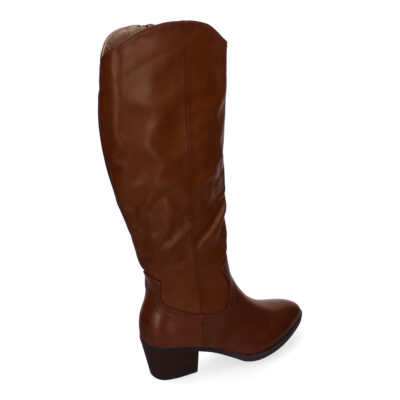 Botas de Tacón para Mujer, Comodas y Elegantes, Detalles de Caña Arrugada - Imagen 4