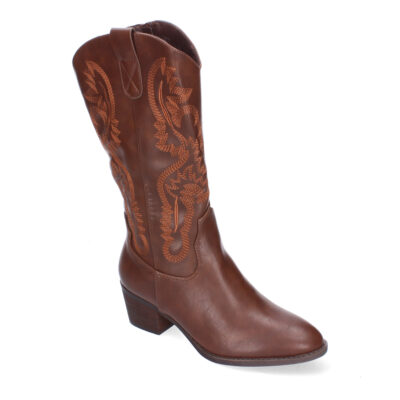 Bota Campera para Mujer, Comodas con Adornos Bordado - Imagen 3