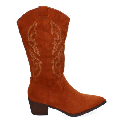 Bota Campera para Mujer, Comodas con Adornos Bordado - Imagen 2