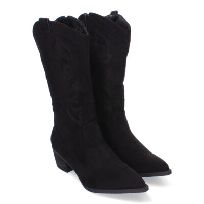 Bota Campera para Mujer, Comodas con Adornos Bordado