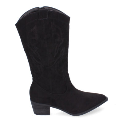 Bota Campera para Mujer, Comodas con Adornos Bordado - Imagen 2