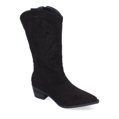 Bota Campera para Mujer, Comodas con Adornos Bordado - Imagen 3