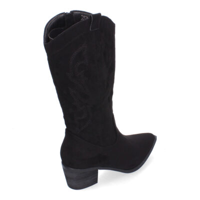 Bota Campera para Mujer, Comodas con Adornos Bordado - Imagen 4