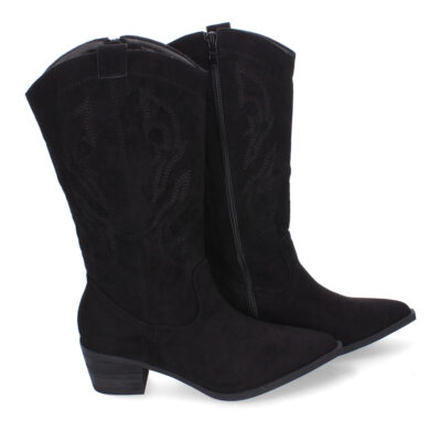 Bota Campera para Mujer, Comodas con Adornos Bordado - Imagen 5