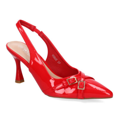 Zapatos de Salón para Mujer Elegante y Comodo, Diseño Sofisticado, Adorno de Hebillas - Imagen 3
