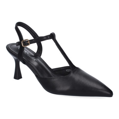 Zapatos de Tacón Fino para Mujer, Elegantes, Punta Fina, Diseño Moderno con Tira en el Empeine - Imagen 3