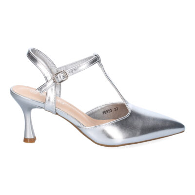Zapatos de Tacón Fino para Mujer, Elegantes, Punta Fina, Diseño Moderno con Tira en el Empeine - Imagen 2
