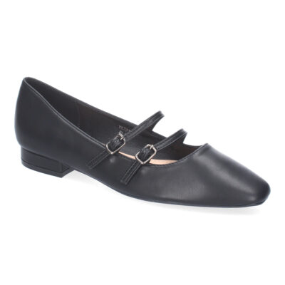 Zapato de Mujer tipo Bailarina Francesita con Elegante Diseño y Doble Cierre de Hebilla - Imagen 3