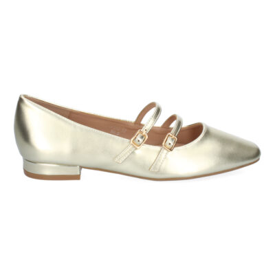 Zapato de Mujer tipo Bailarina Francesita con Elegante Diseño y Doble Cierre de Hebilla - Imagen 2