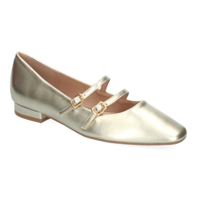 Zapato de Mujer tipo Bailarina Francesita con Elegante Diseño y Doble Cierre de Hebilla - Imagen 3
