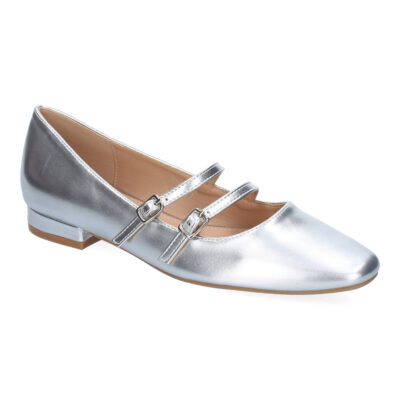 Zapato de Mujer tipo Bailarina Francesita con Elegante Diseño y Doble Cierre de Hebilla - Imagen 3