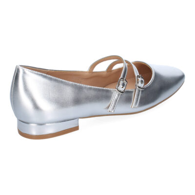 Zapato de Mujer tipo Bailarina Francesita con Elegante Diseño y Doble Cierre de Hebilla - Imagen 4