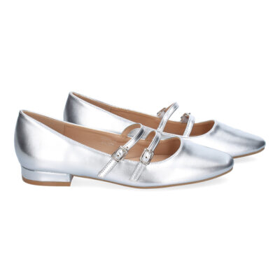 Zapato de Mujer tipo Bailarina Francesita con Elegante Diseño y Doble Cierre de Hebilla - Imagen 5