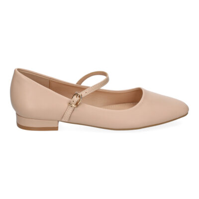 Zapato de Mujer tipo Bailarina Francesita con Elegante Diseño y Cierre de Hebilla - Imagen 2