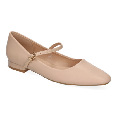 Zapato de Mujer tipo Bailarina Francesita con Elegante Diseño y Cierre de Hebilla - Imagen 3