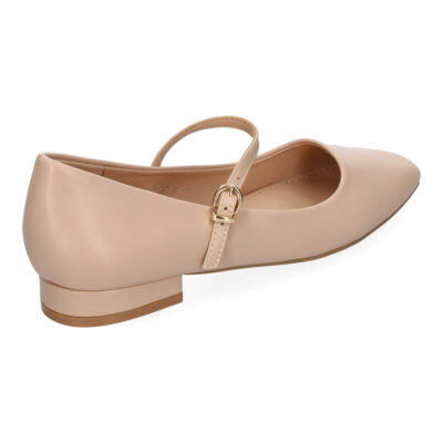 Zapato de Mujer tipo Bailarina Francesita con Elegante Diseño y Cierre de Hebilla - Imagen 4
