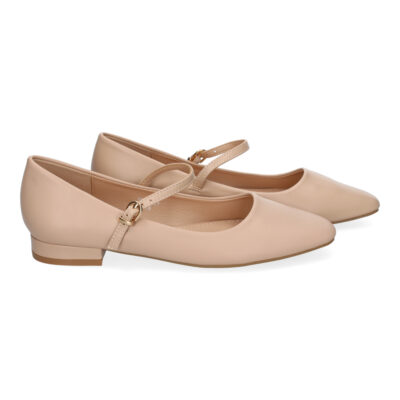 Zapato de Mujer tipo Bailarina Francesita con Elegante Diseño y Cierre de Hebilla - Imagen 5