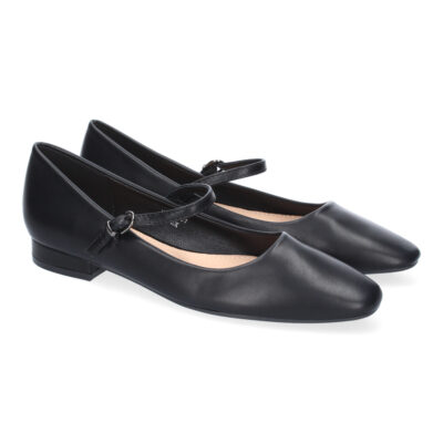 Zapato de Mujer tipo Bailarina Francesita con Elegante Diseño y Cierre de Hebilla