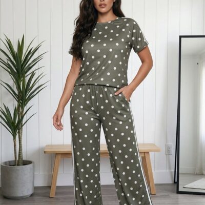Conjunto Lounge Polka Dot